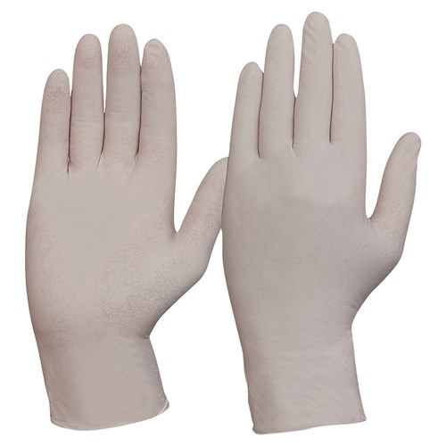 Disposable Gloves White Powder Free - Box of 100