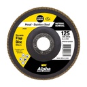 Flap Disc 125mm x 22mm x 80 Grit