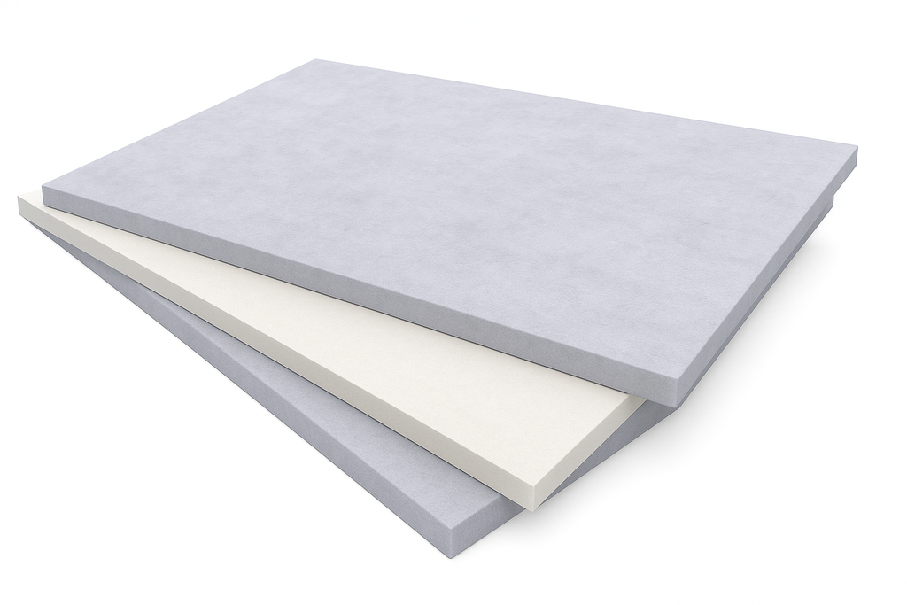 Trafalgar FyreBoard Maxilite L400 1525mm x 1000mm x 40mm White 22kg 