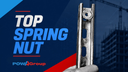 Strut Nut - TOP Spring Nut Z/P M10