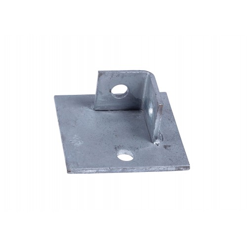 Base Plate 100mm x 100mm x 45mm Hot Dipped Galvanised Single Fixing