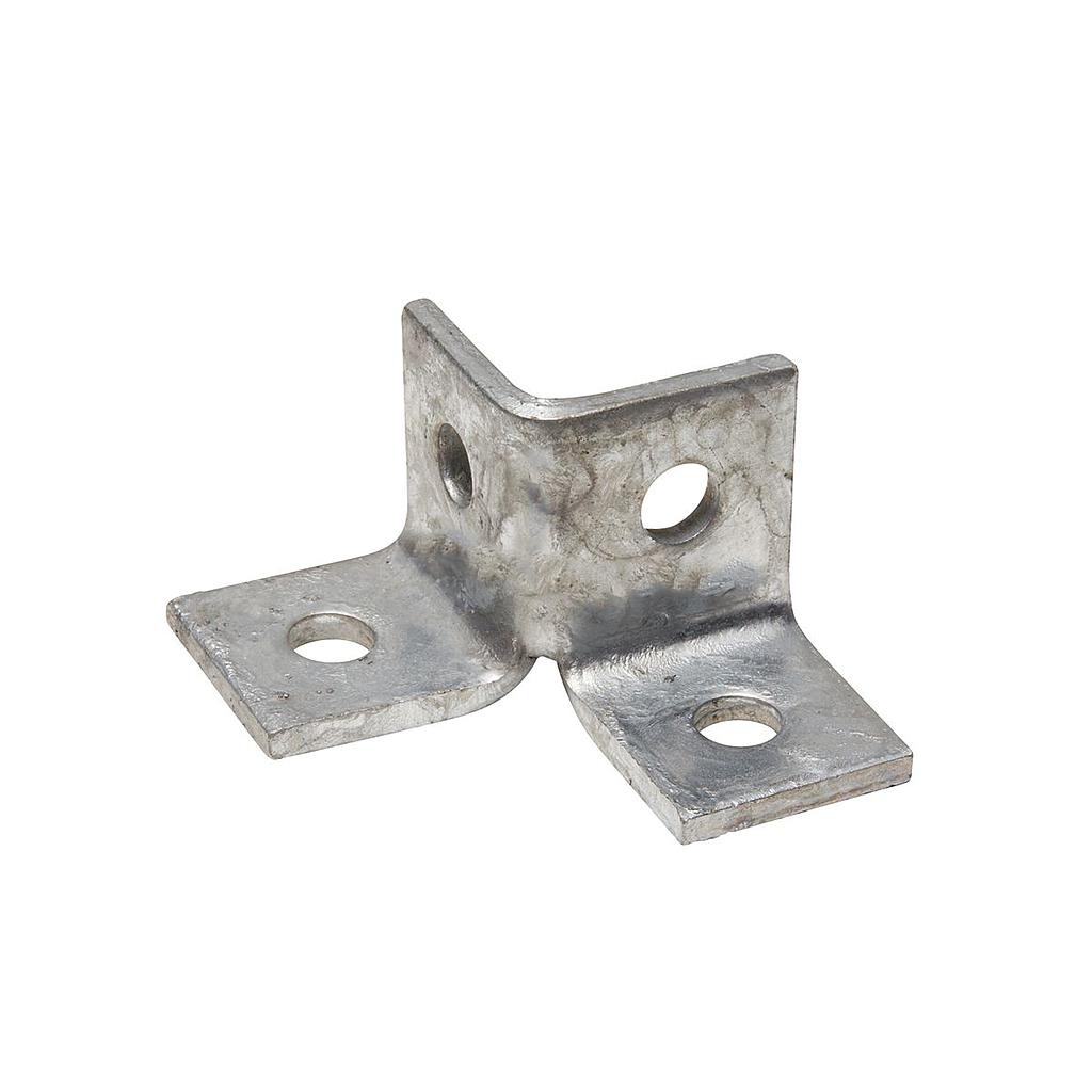 Strut Support Bracket 2 Wing - 4 Hole SHORT