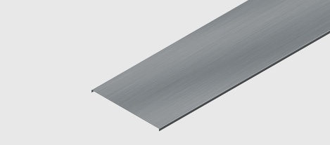 Cable Tray PT3 Cover Flat 150mm x 3 Metres Long Galvabond