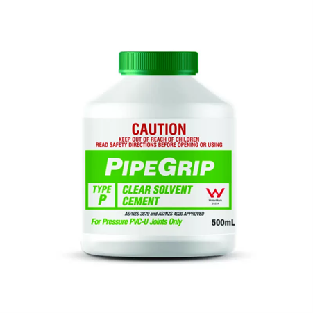 [SPECIAL ORDER] PVC Cement Clear Glue - Pressure PVC Pipe - Pipe With Brush Applicator 500ml