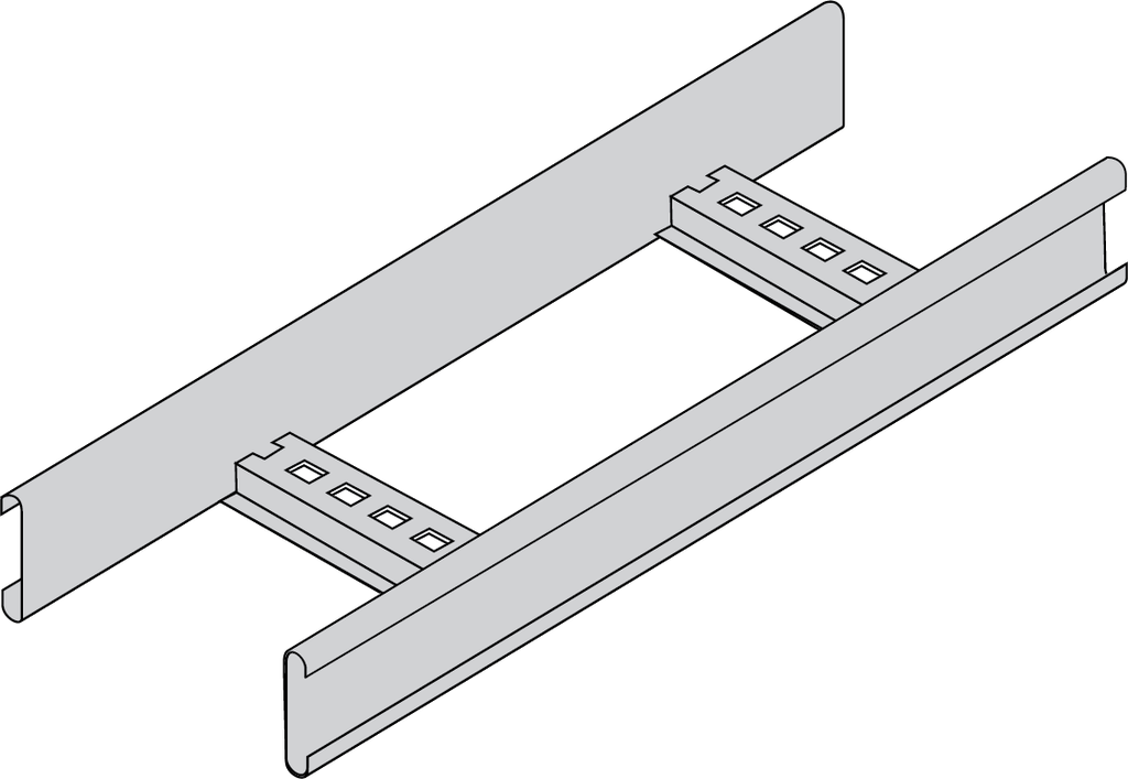 Nema 1 Cable Ladder 450 3M HDG