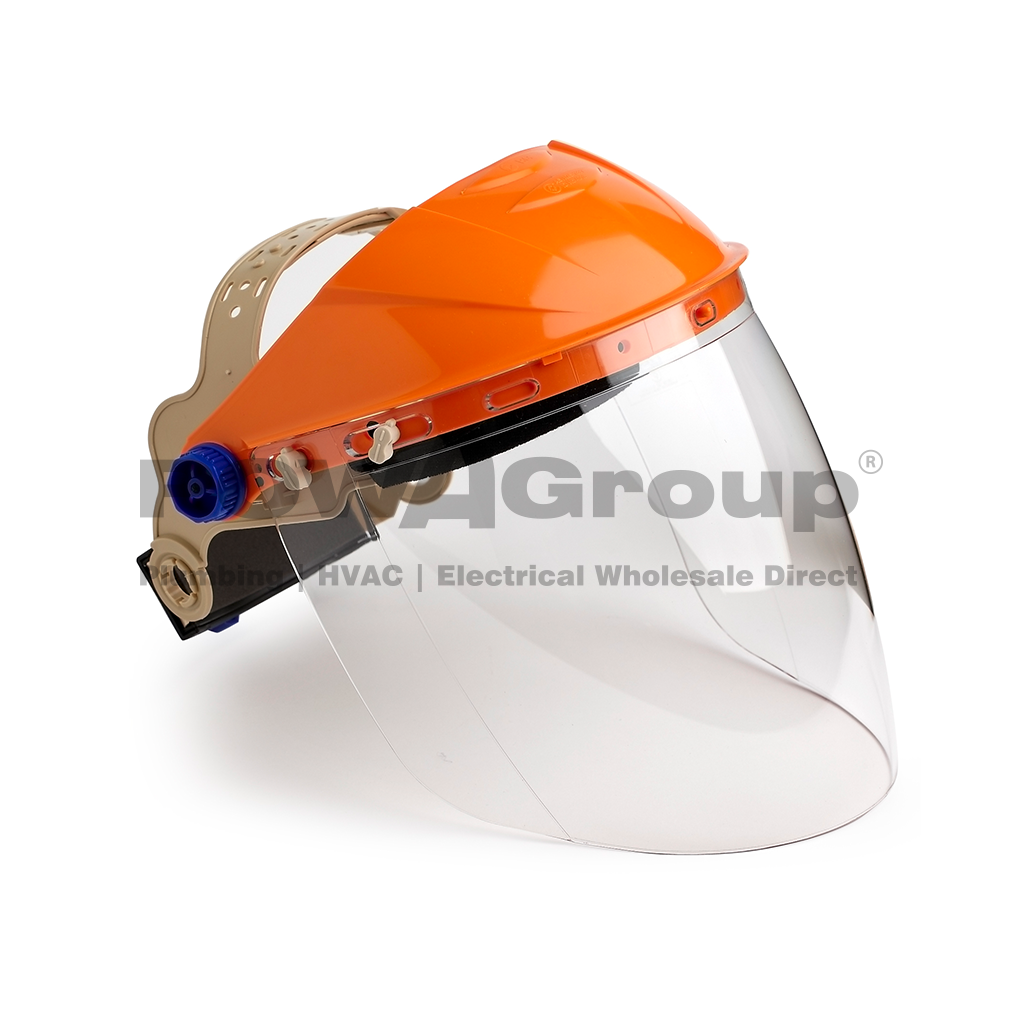 Assembled Face Shield - Browguard & Visor