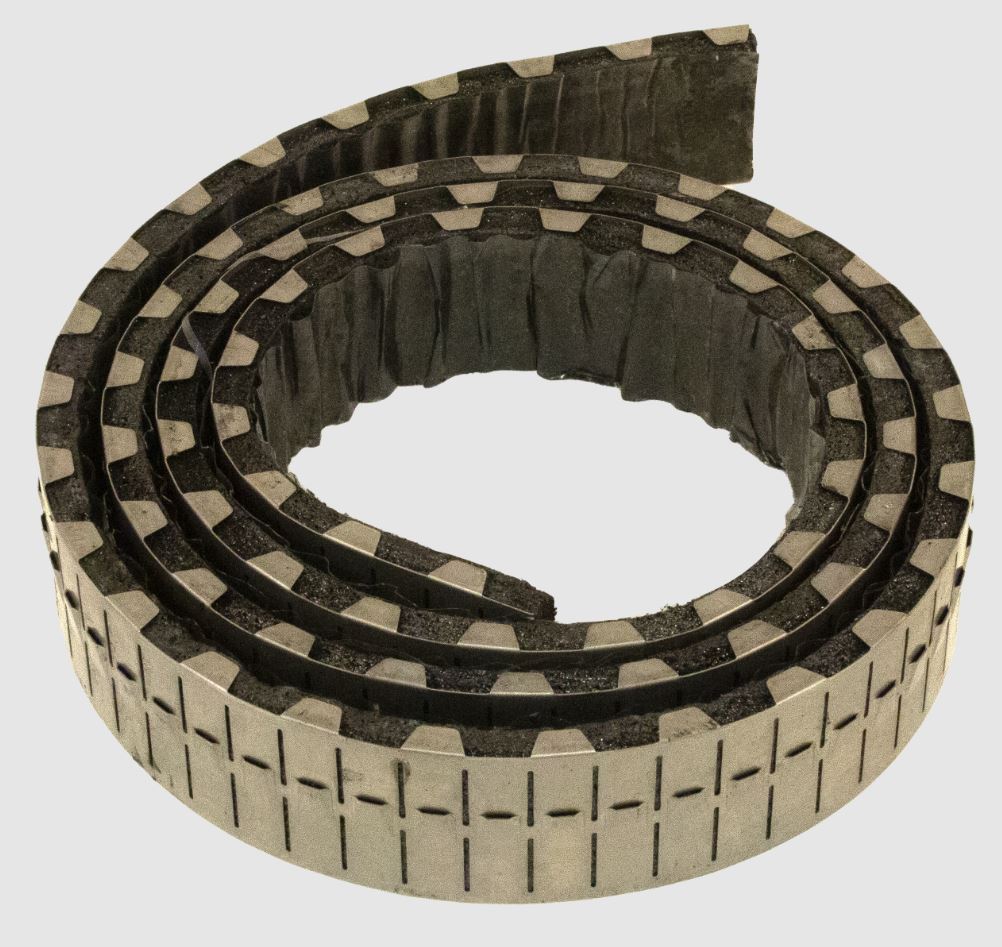 Trafalgar Unicorn Continuous Fire Collar - 50mm x 2300mm Roll, 20 Mounting Brackets