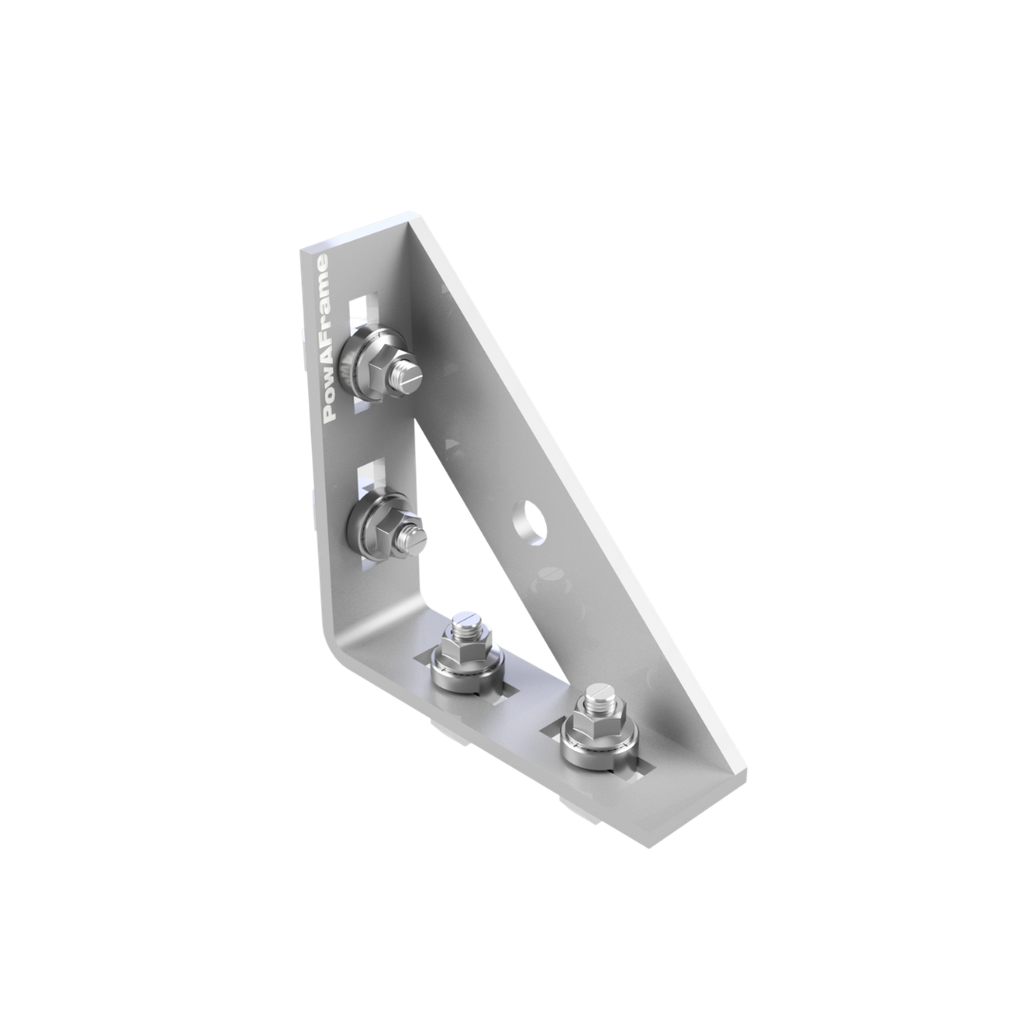 PowAFrame 50 Braced Angle Bracket