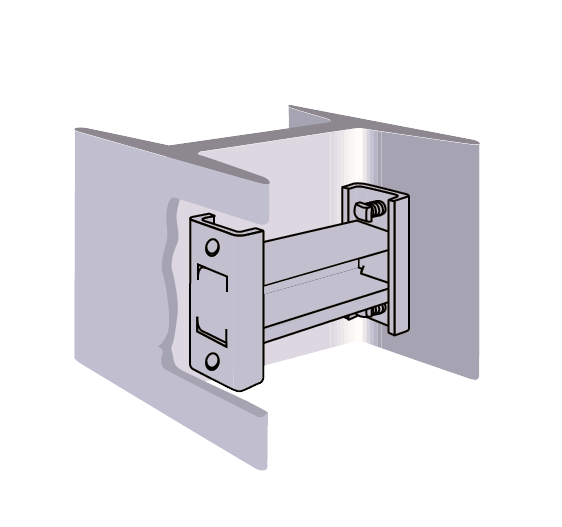Internal Beam Clamp Column Clamp Pair 