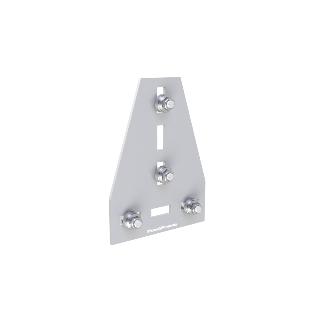 PowAFrame 80 Angled T Plate