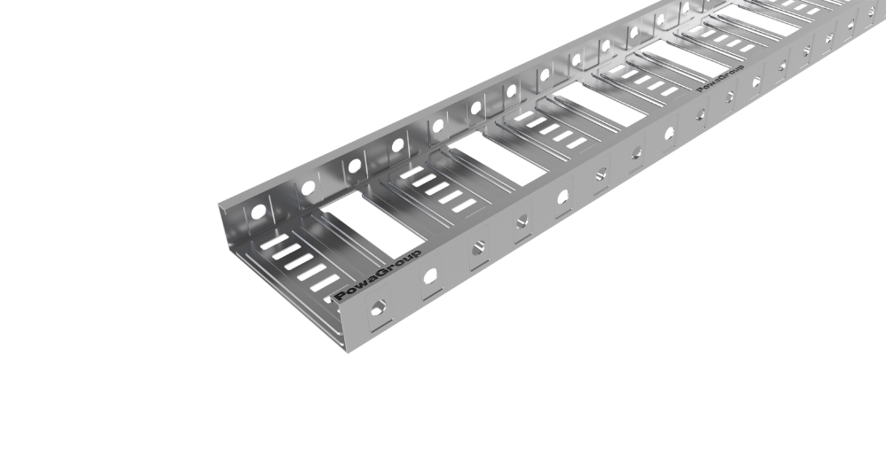 Cable Tray PT3 TRAY 150mm x 3 Metres Long POWAKOTE