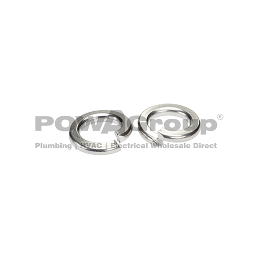 M6 Washer Spring 4.6 Z/P 6.35mm ID (1/4&quot;x 3/32 x 1/16&quot;)