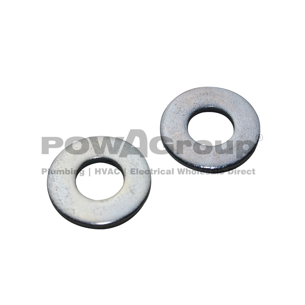 M8 Washer Flat Construction 4.6 Z/P  x 20mm OD x 2mm Thick