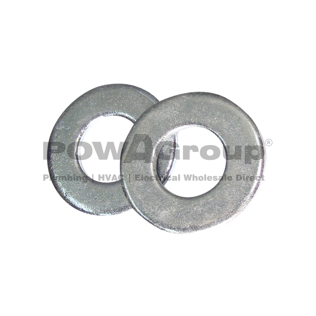 M5 Washer Flat 4.6 Z/P x 10mmOD x 1mm Thick (3/16&quot;)