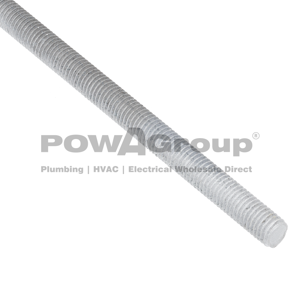 Threaded Rod 4.6 Hot Dipped Galvanised M8 x 3Metres
