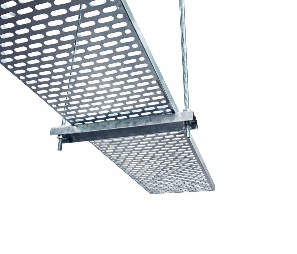 Cable Tray Perforated 450mm x 2.4 Metres Long