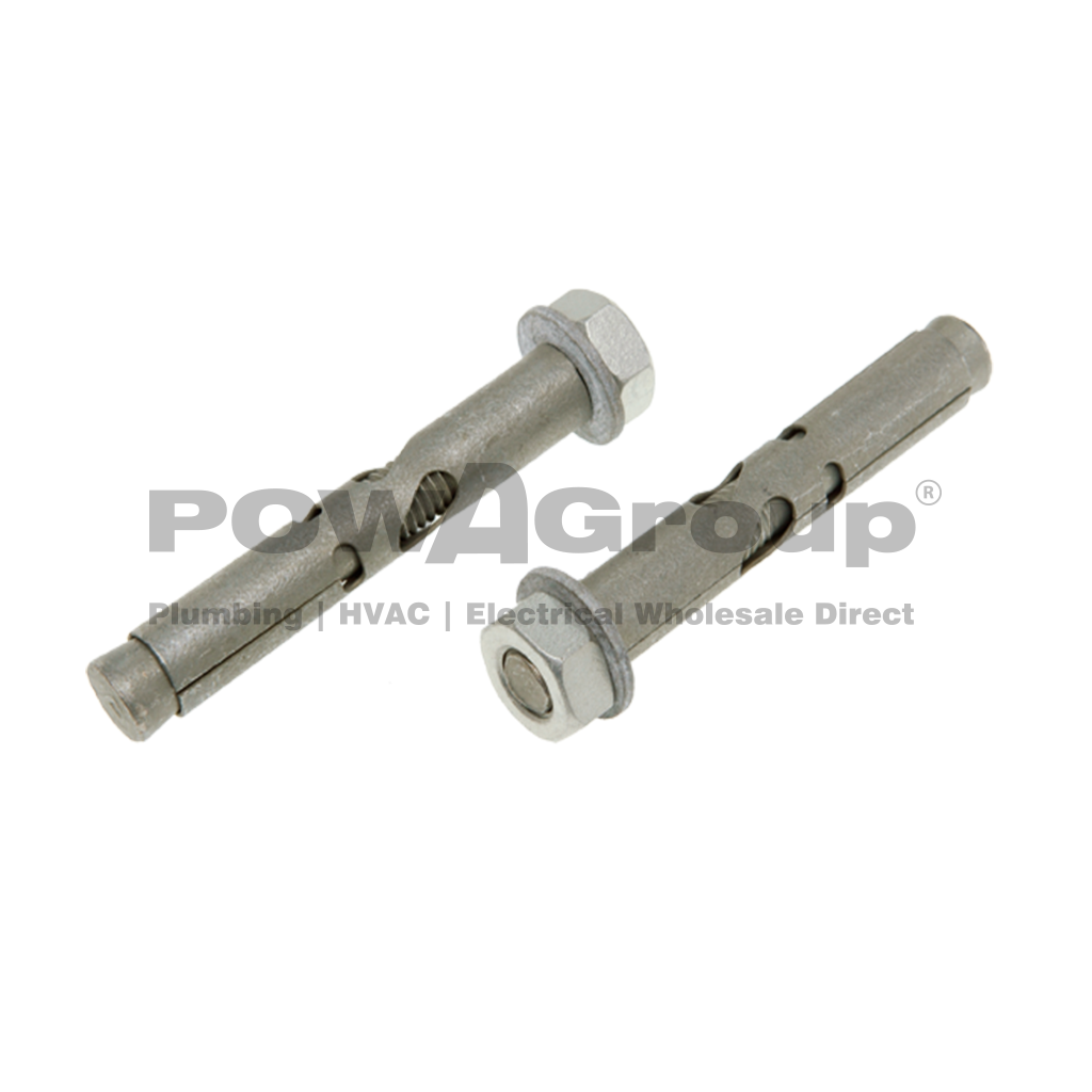 Sleeve Anchor Hex Head Hot Dipped Galvanised 8mm x 40mm