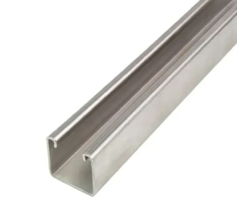Strut SOLID Heavy Duty 316 Stainless Steel 41mm x 41mm x 2.5mm x 6 Mtrs (NO SLOTS)