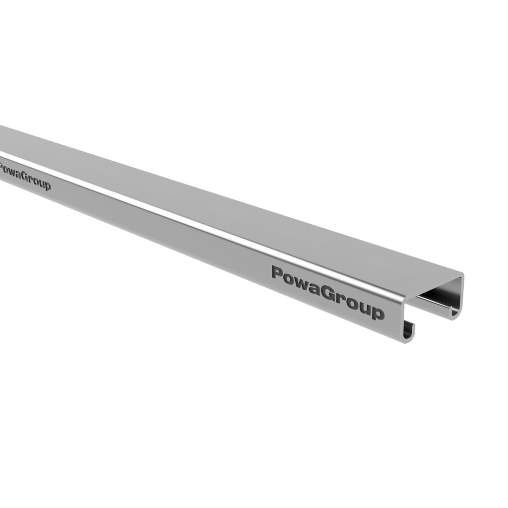Strut SOLID Heavy Duty Galvabond 41mm x 21mm x 2.5mm x 6 Mtrs
