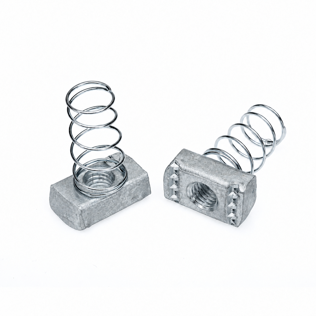 Spring Nut Long M10 Hot Dipped Galvanised - Suit 41mm x 41mm Strut