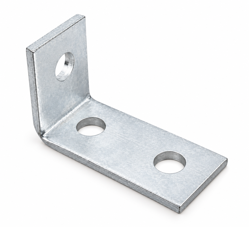 Angle Bracket 3 Holes 105mm (2 Holes) x 40mm (1 Hole)
