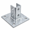 Base Plate 150mm x 150mm x 100mm Hot Dipped Galvanised