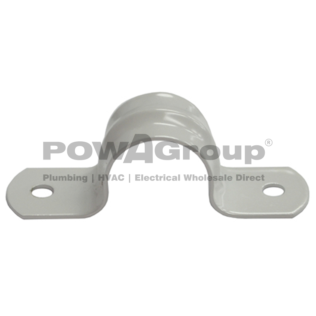 Saddles Pressure PVC 32 NB (42.2mm OD) Powder Coated White