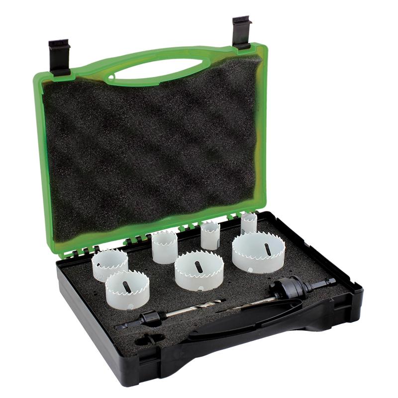 Holesaw Kit Plumbers 9pc
