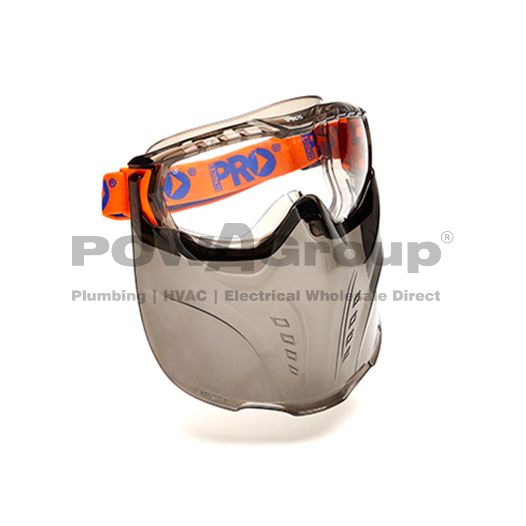 Safety Vadar Goggle Shield - Anti-Fog - Clear Lens 5000