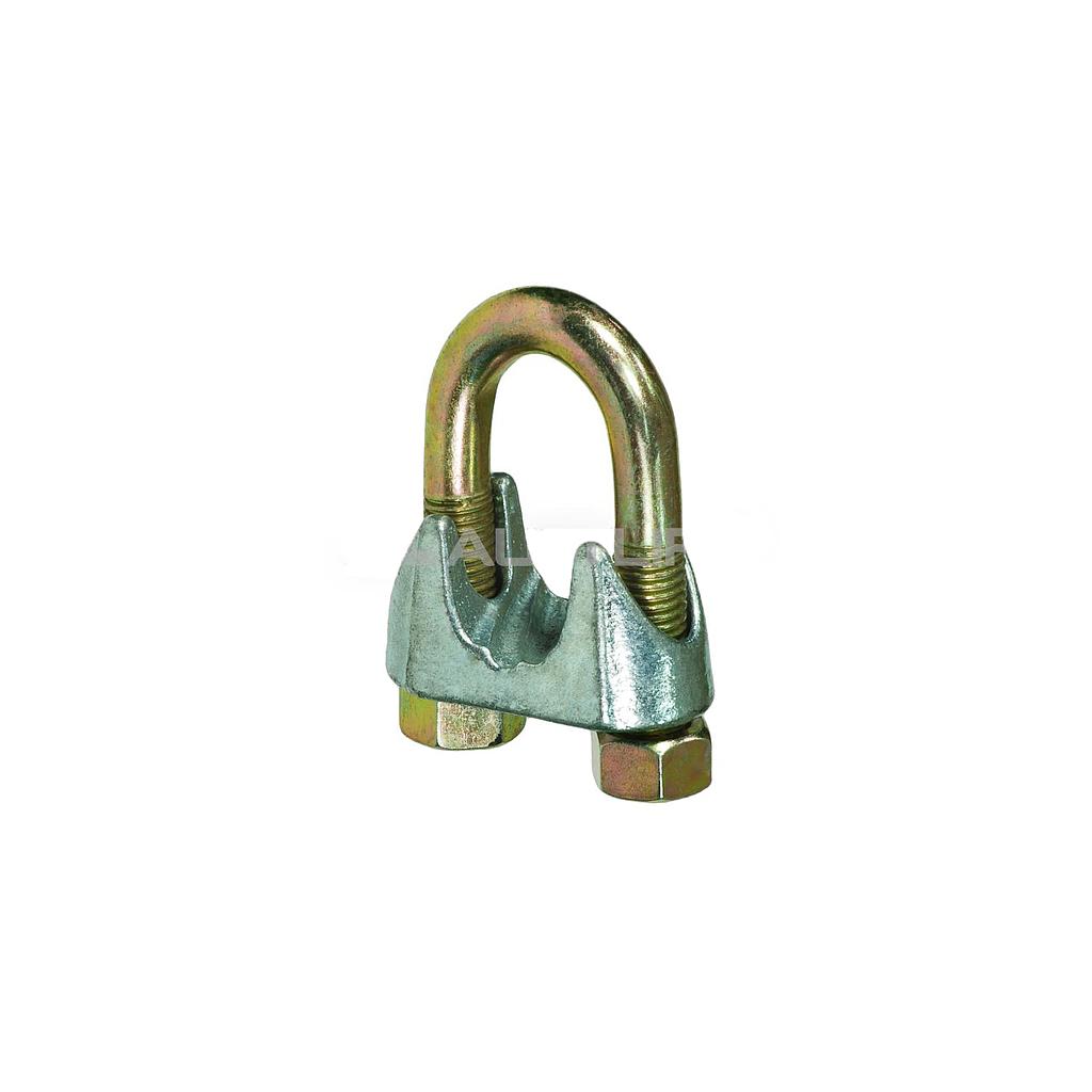 Wire Rope Grip M8 (D Shackle) Z/P
