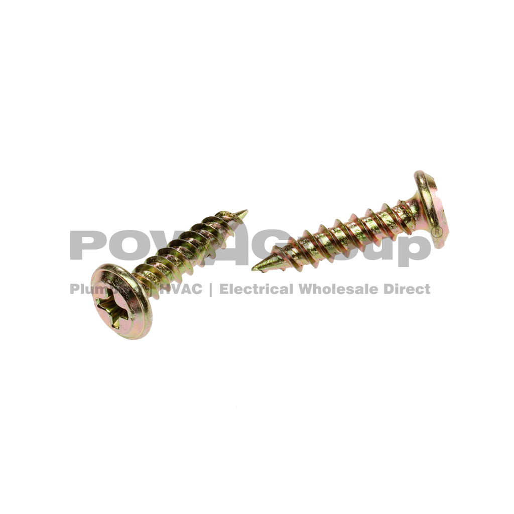 Screw Type 17 Wafer Head Z/P 10g x 25mm