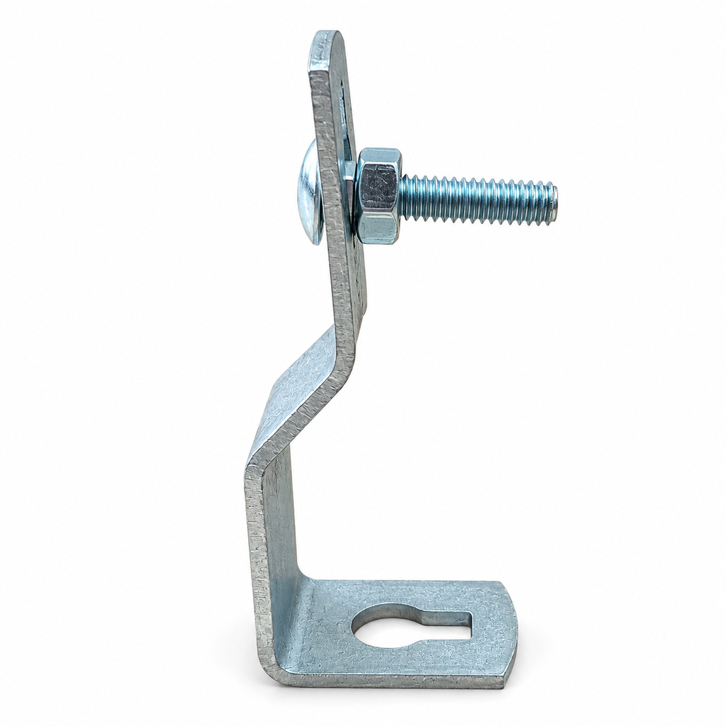 Clevis Hanger PowAFix Multi Clevis M10 with 1/4 Cuphead Bolt & Nut + 2 x M10 Nuts (Allthread Bracket)