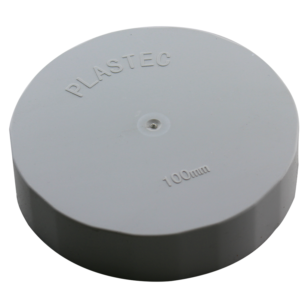 PVC Dust Cap DWV 100mm