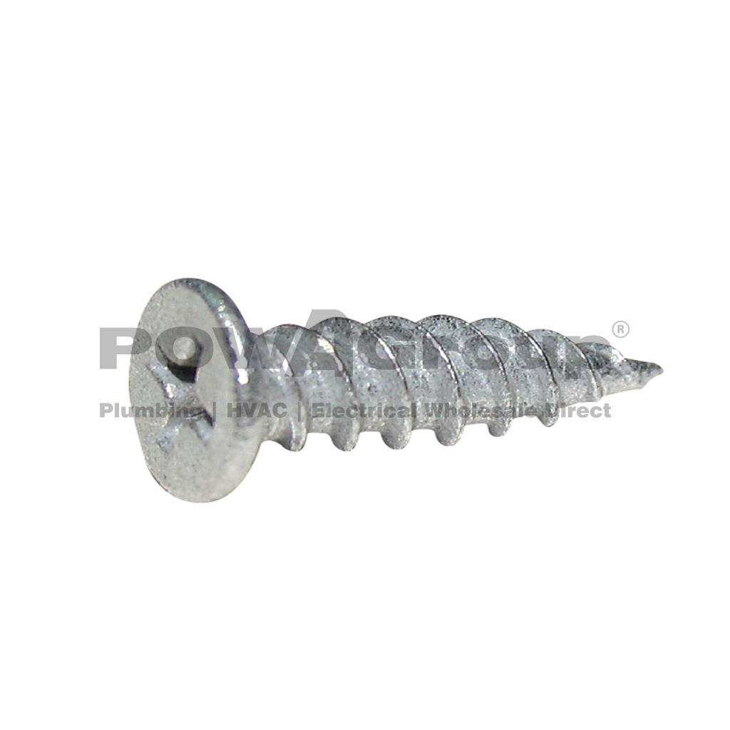 Screw Self Tapping GAL Flat Top Needle Point 10g x 16mm