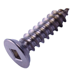 Screw Self Tapping Square Drive S/S Undercut 8g x 3/4&quot;(19mm)