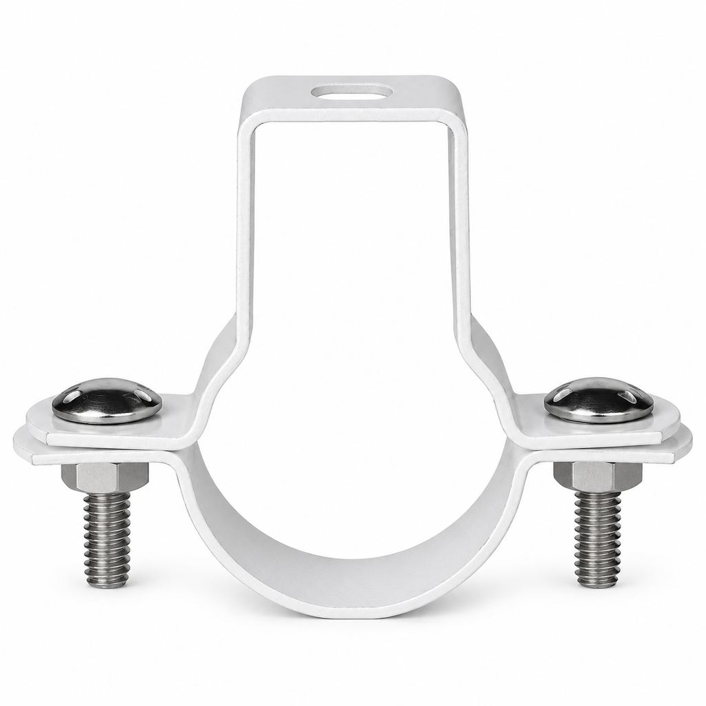 Pipe Clip All Thread Adjustable PVC 65mm (68.7mm OD)