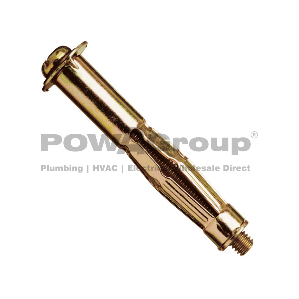 *PO* Hollow Wall Anchor 8mm x 10-16 Wall Thickness x 38mm Long