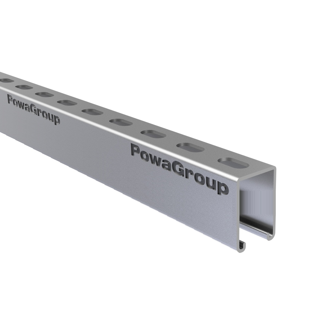 [SPECIAL ORDER] Strut Slotted Long Profile Galvabond 40mm x 61mm x 6m