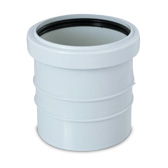 DWV Expansion Joint 100mm - Solvent Weld x Rubber Ring