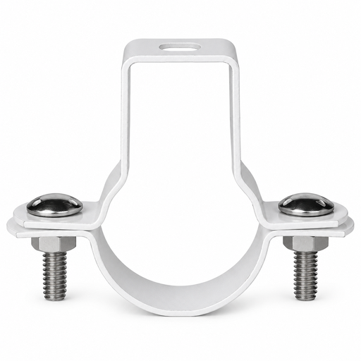 [10ADJPC65] Pipe Clip All Thread Adjustable PVC 65mm (68.7mm OD)