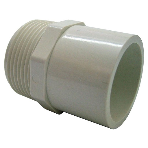 [16PPVC20MA] Pressure PVC 20mm X 3/4" Male Adapter 