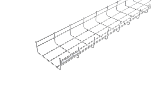 [08MCT300] PowAMesh Cable Tray 300mm x 3 Mtrs