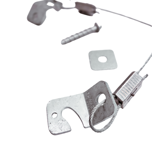 [21WSK303] Quikloc Wire Seismic Kit - 3mm x 3mtr (8mm Anchor)