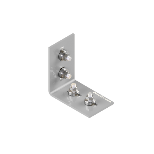 [28PF80AB] PowAFrame 80 Angle Bracket 4 Holes