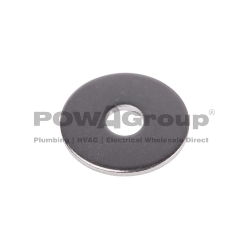 [07WAS0622] M6 Washer Flat Mudguard 4.6 Z/P x 22mm OD (1/4&quot; X 7/8&quot;)