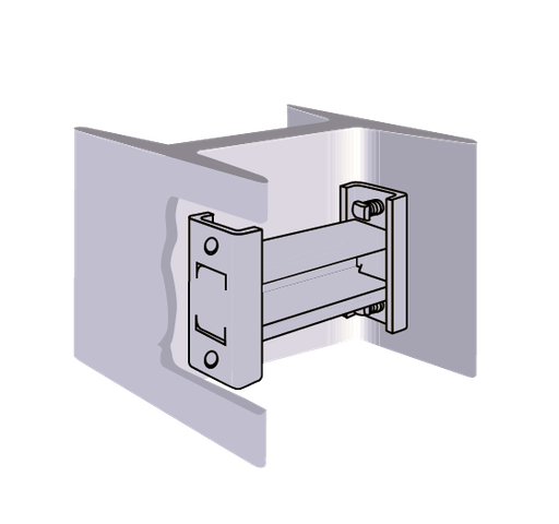 [09CCP] Internal Beam Clamp Column Clamp Pair 