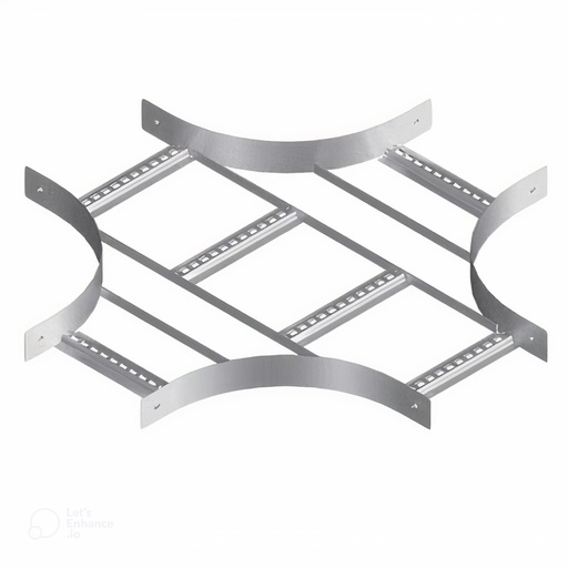 [08NEMAX3003H] [SPECIAL ORDER] Nema 1 Cable Ladder 300 300 Radius Cross Intersection HDG 