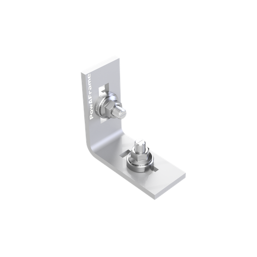 [28PF50AB2] PowAFrame 50 Angle Bracket (2 Hole)