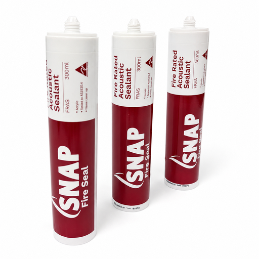 [11FRAS300] SNAP Fire Rated Acoustic Sealant Cartridge 300ml 
