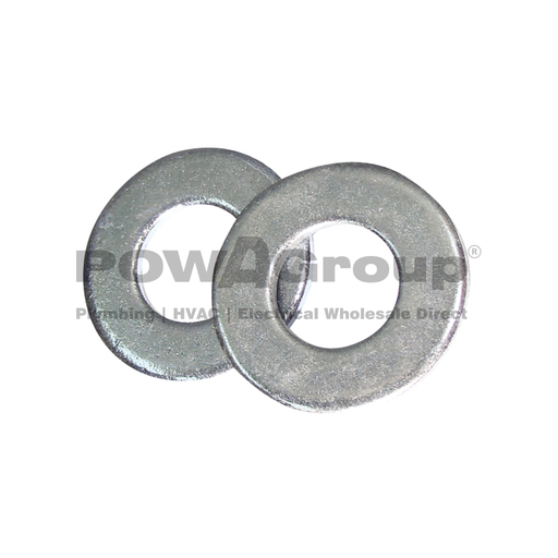 [07AFWAS027] M12 Washer Flat Engineering 4.6 Z/P 24mm OD x 1.6mm Thick